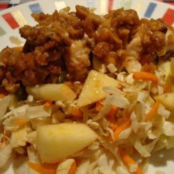 Asian Crunchy Peanut Chicken Salad recipe