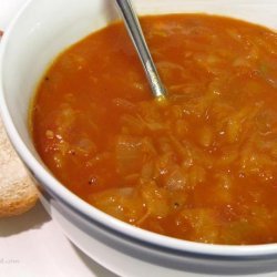 Hungarian Sweet 'n' Sour Cabbage Soup recipe