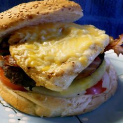 Aussie Style Burger With the Lot recipe