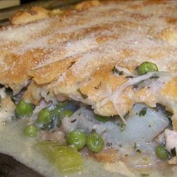 Family Circle's Lean Chicken/Turkey Pot Pie recipe