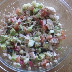 Chopped Salad With Tuna - South Beach recipe