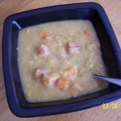 Crock Pot Split Pea Soup (Lower-Fat) recipe