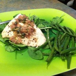 Fish With Lemon and Caper Sauce recipe