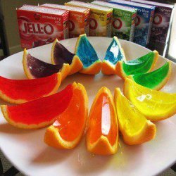 Jello Fruit Wedges recipe