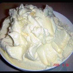 Glen's Creamy Cake Filling  (Mock Cream) recipe