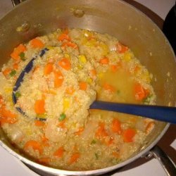 Quinoa, Carrot and Lentil Stew recipe