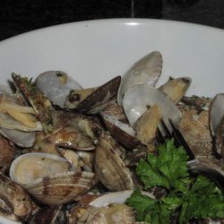 Steamed Clams for Two recipe