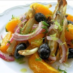 Spanish Charred  Fennel, Orange and Olive Salad recipe