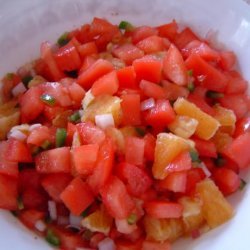Tomato Orange Salsa recipe