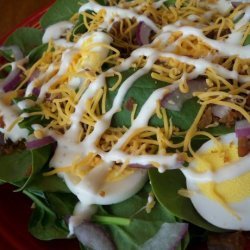 Not the Normal Spinach Salad recipe