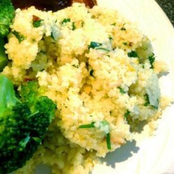 Couscous With Ginger, Orange, Almond & Herbs recipe