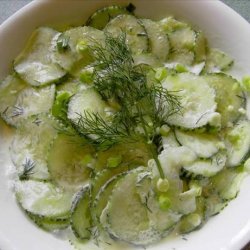 Dill Cucumber Salad recipe