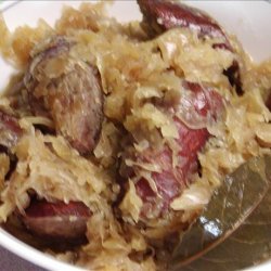 Fresh Kielbasa with Sauerkraut recipe