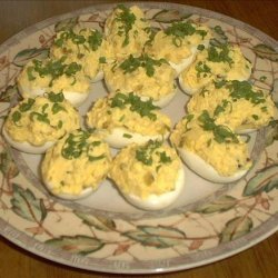 Hickory House Deviled Eggs recipe