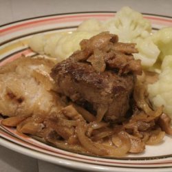 Steak and Halibut Chimichurri recipe