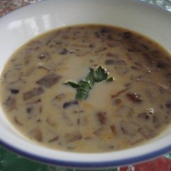 Simple Mushroom Soup recipe