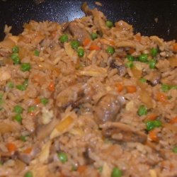 Fried Brown Rice recipe