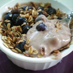 Crunchy Chocolate-Fieldberry Yogurt Cup recipe