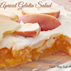Apricot Gelatin Salad recipe