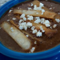Oaxacan Black Bean Soup recipe