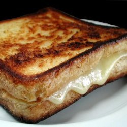 Lightly-Butter Fried Cheese Sandwich recipe