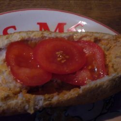 Peanut Butter and Tomato Toast recipe