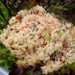 Rice, Mushroom & Bacon Delight recipe