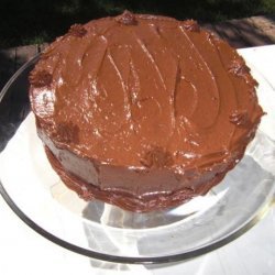 French Chocolate Buttercream Cake recipe