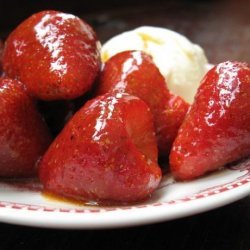 Cinnamon Glazed Strawberries recipe