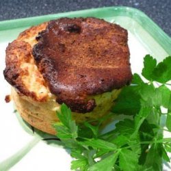 Twice-Baked Goat Cheese Souffle recipe