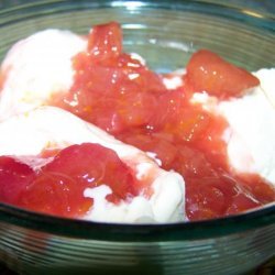 Rhubarb Sauce With Zest recipe