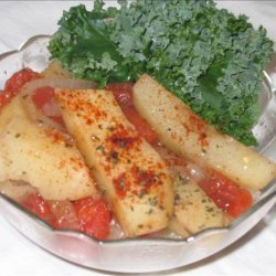 Cumin Potatoes and Tomatoes recipe