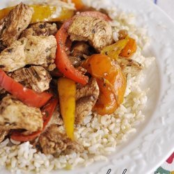 Balsamic Chicken and Peppers recipe