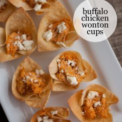 Buffalo Chicken Wontons recipe