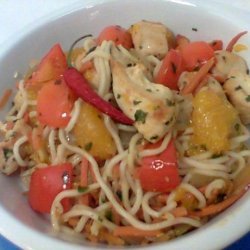 Thai Chicken Saute With Basil & Mandarins recipe