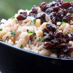 Herbed Rice With Currants in Olive Oil and Balsamic Vinegar recipe