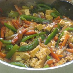 Indonesian Sweet and Sour Tofu With Vegetables recipe