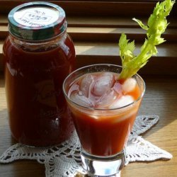Aunt Ione's Bloody Mary Mix (Canning) recipe