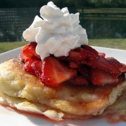 Strawberry Ricotta Hotcakes recipe