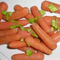 Alton Brown's Glazed Carrots recipe
