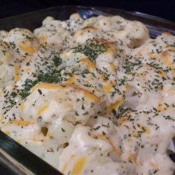 Saucy Cauliflower, low fat recipe