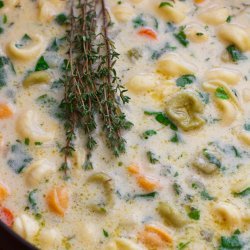 Chicken and Tortellini Soup recipe