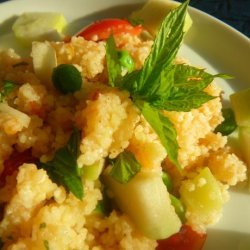 Apple and Mint Couscous recipe