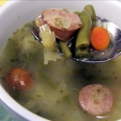 German Bean and Sausage Soup recipe