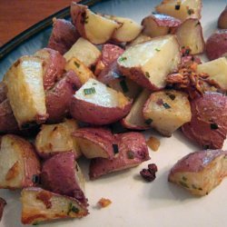 Garlic Chive Red Potatoes recipe