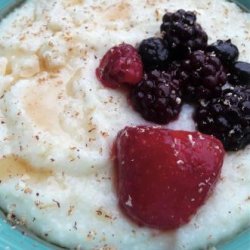 Creamy Sweet Breakfast Grits recipe
