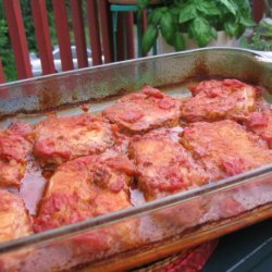 Peachy Piquant Pork Bake - Oven Bake or Barbecue recipe