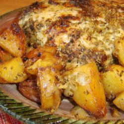 Pork Shoulder Roast With Potatoes recipe