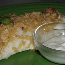 Sour Cream & Onion Baked Fish recipe