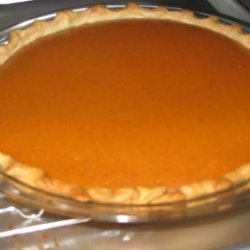 Traditional Pumpkin Pie recipe